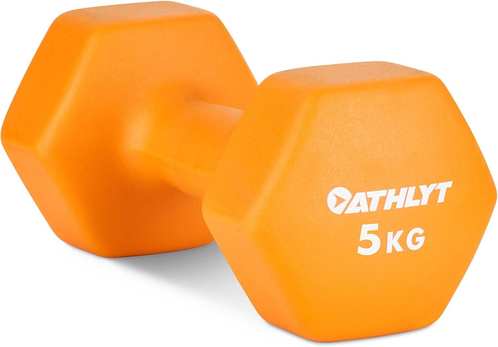 Athlyt - Neopren hanteln gewichte 2 x 5kg, 2 x 5kg