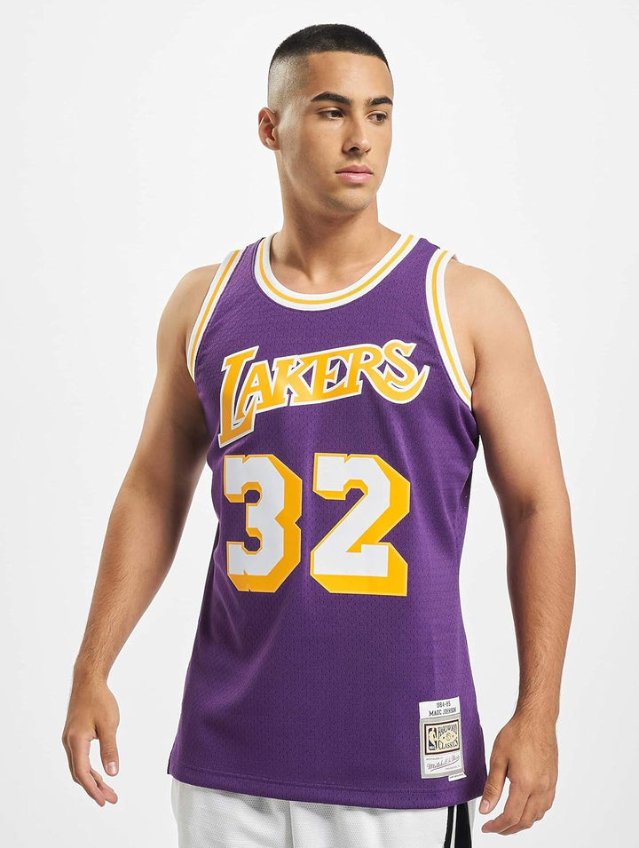 Mitchell &amp; Ness Herren Swingman Jersey Classic (1er Pack) M Lila, M Lila