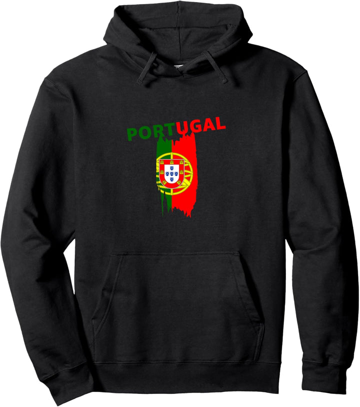 Flagge Portugal Pullover Hoodie