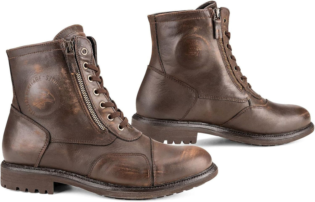 Falco Aviator Motorradstiefel 41 EU Braun, 41 EU Braun