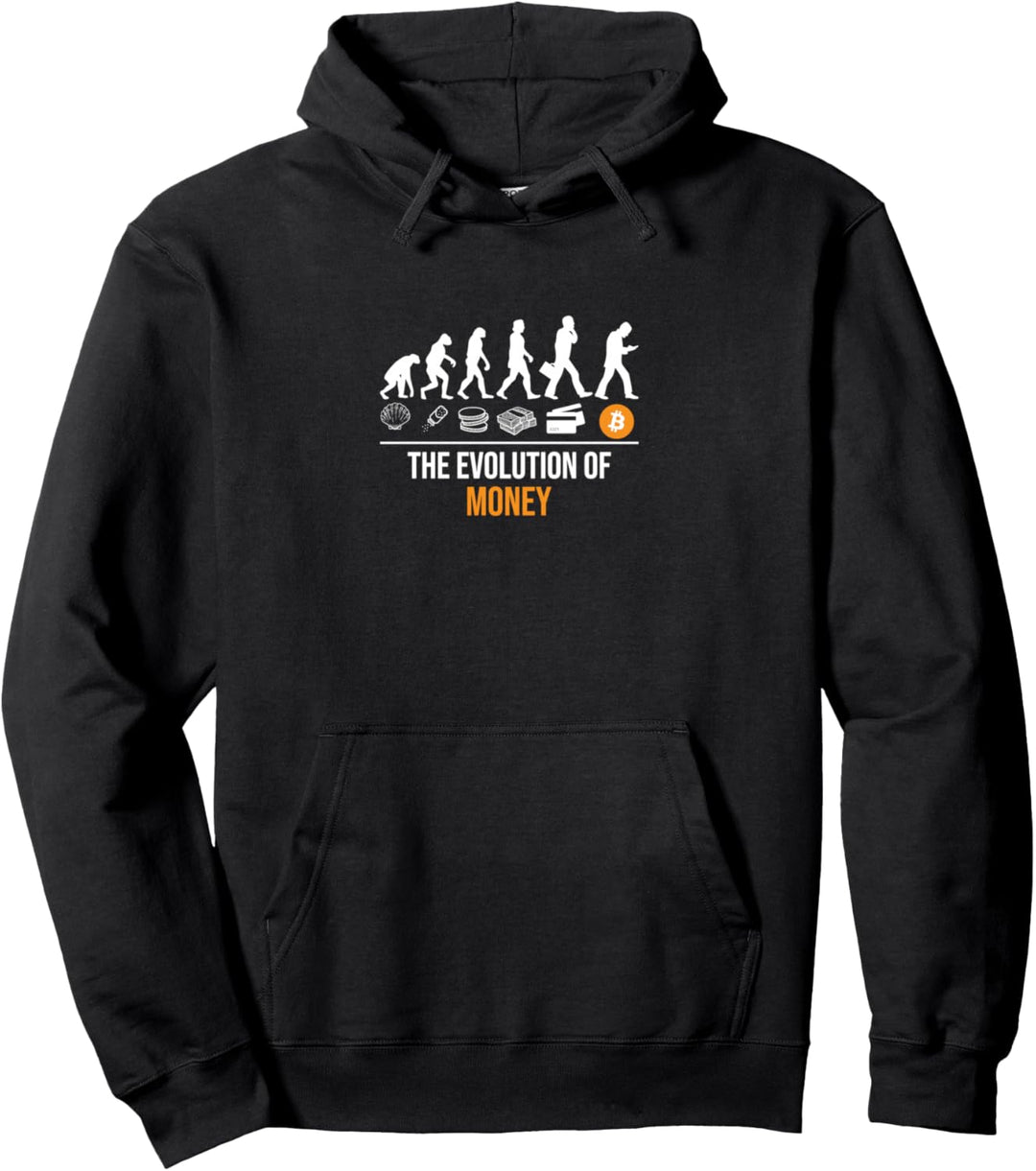 Bitcoin The Evolution Of Money Pullover Hoodie
