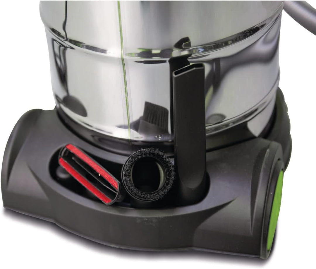Nass-/Trockensauger wetCAT 131 IRH (mit integrierten Steckdosen, Blasfunktion, Rostfreier Edelstahlb