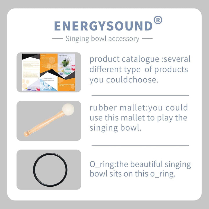 ENERGYSOUND 432 Hz Mattierte Klangschalen F Note Crystal Klangschale Herzchakra 10 Zoll 25 cm