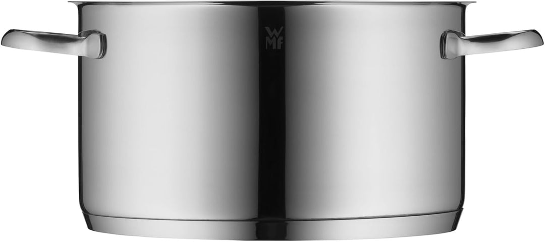 WMF Aparto Kochtopf gross 24cm, mit Glasdeckel, Fleischtopf, Induktionsgeeignet, 5,7l, Cromargan Ede