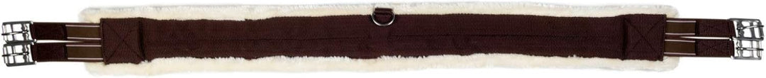 HKM Sattelgurt -Teddy- 9116 - schwarz/cream 145 cm, 9116 - schwarz/cream 145 cm