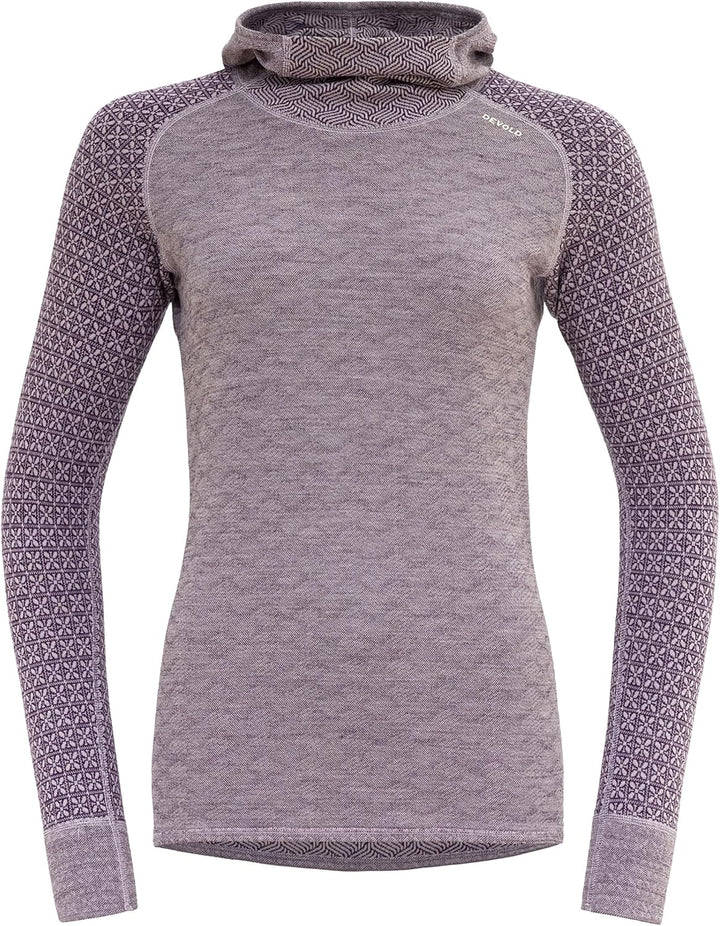 Devold Damen Hoodie M Orchid 167a, M Orchid 167a