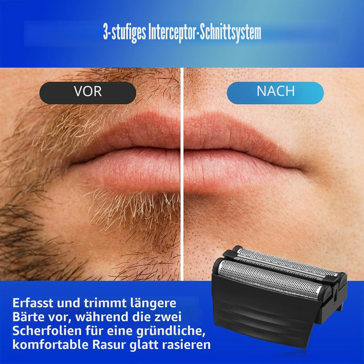 Ersatz-Scherkopf, kompatibel mit Remington F4900/F5800/F7800 Serie, 2 Stück, 2 St&amp;