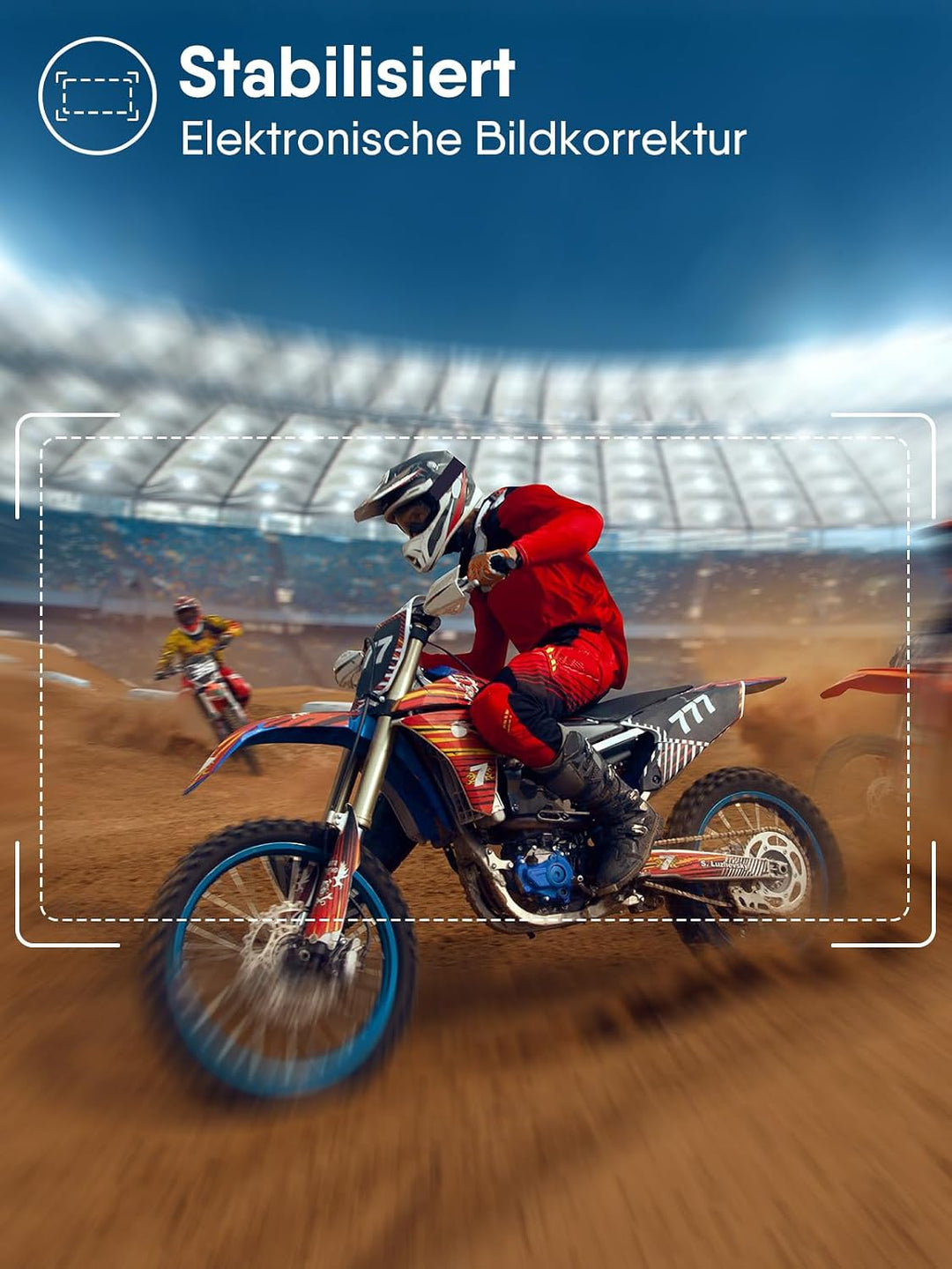 Rollei Action-Cam 9s Plus I 4K 60fps Unterwasserkamera mit Selfie-Display, Bildstabilisierung, Zeitr