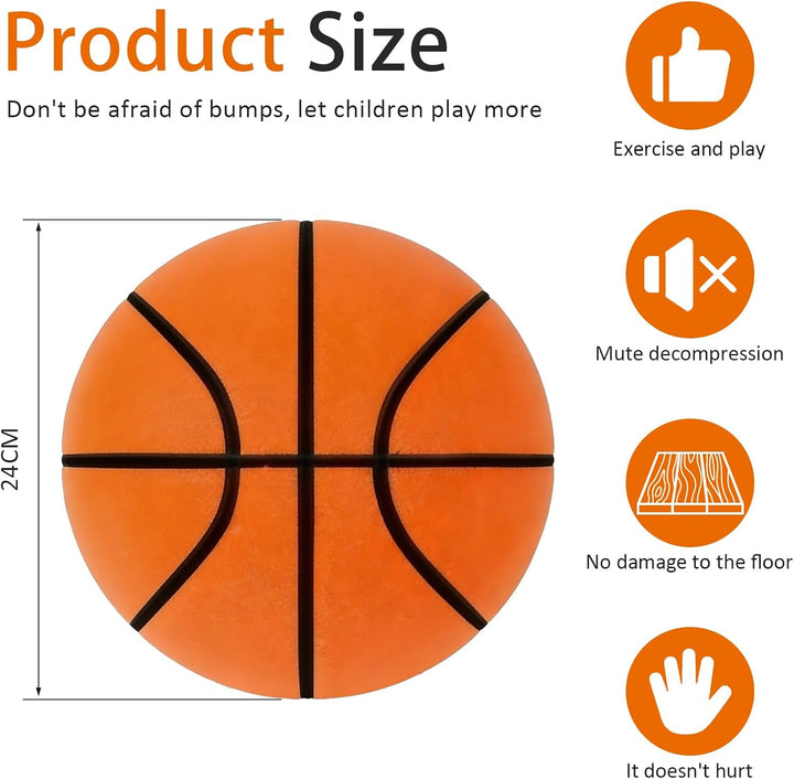 Silent Basketball, Lautlose Basketball, Schaumstoffball Für Das Training im Raum, Lightweight Traini