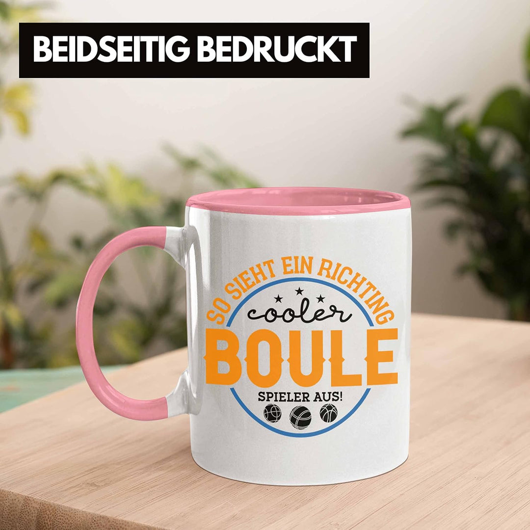 Trendation - Boule Tasse So Sieht Ein Richtig Cooler Boule Spieler Aus Tasse - Geschenk für Boule-Fa