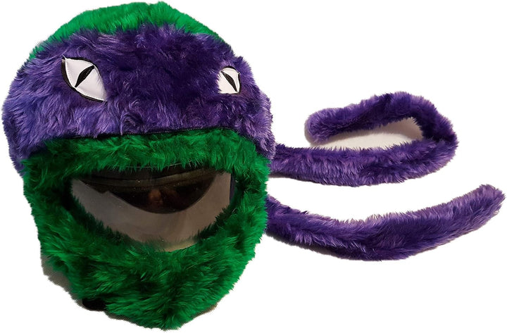 Motorradhelm Überzug Stoff-Cover - Lustiger Helmüberzug Violett, Violett