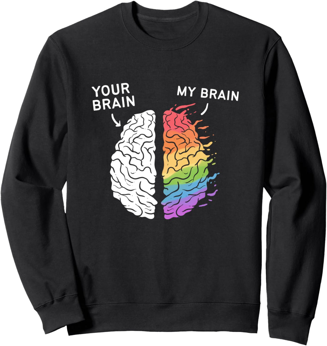 Neurodivergent ADHD ASD Aspergers Autismus Neurodiversität Sweatshirt