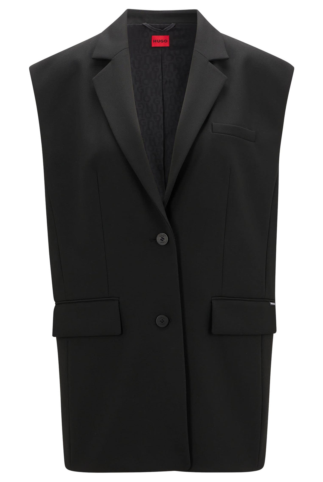 HUGO Damen Aneris Jacket 34 Black1, 34 Black1