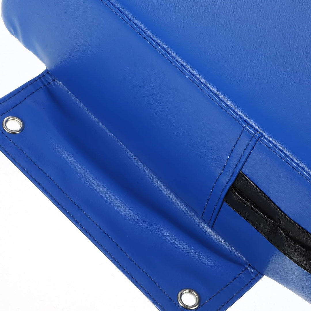 Alipis Boxwandpolster Wandgehäuse 30x30x10cm Blau PU Boxwandmatte Schlagpolster für Punching und Ply