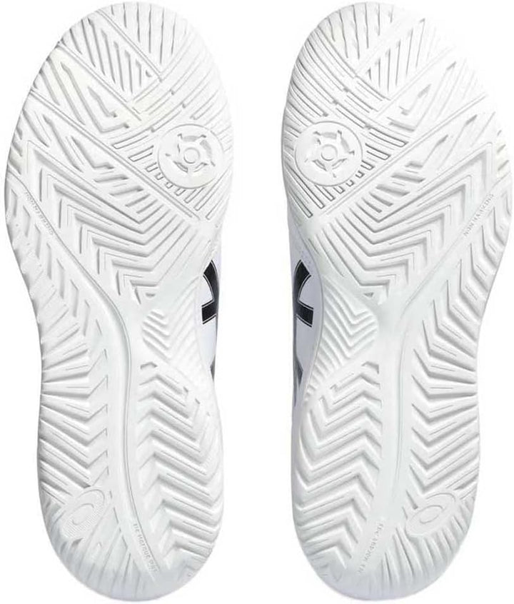 ASICS Dedicate 8 Mann Tennisschuhe Blau Weiss 42 EU White Black, 42 EU White Black