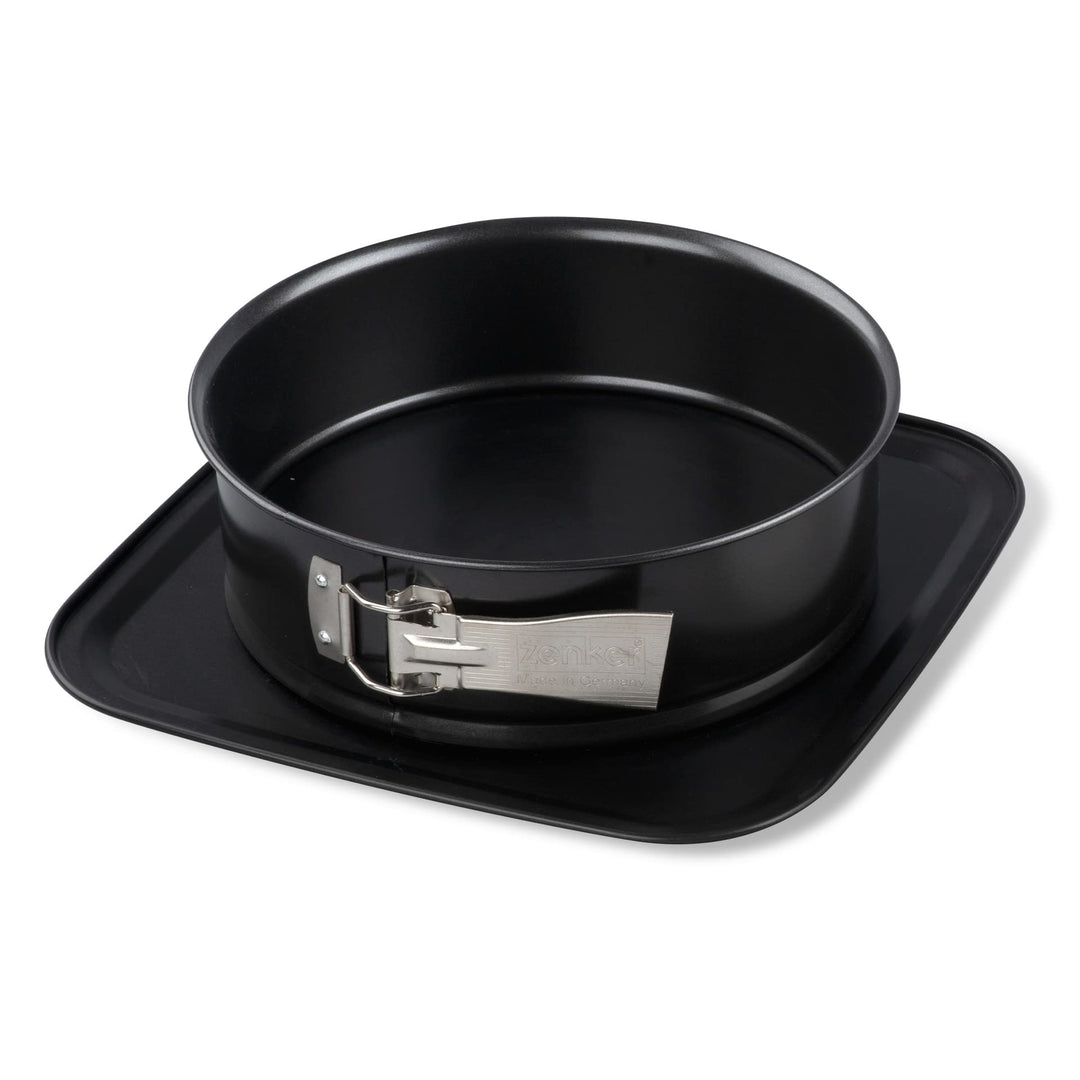 Zenker Bake, Click &amp; Go 24er Springform – ⌀ 24 x 8 cm – Backform mit separat erhältlichem Deckel für