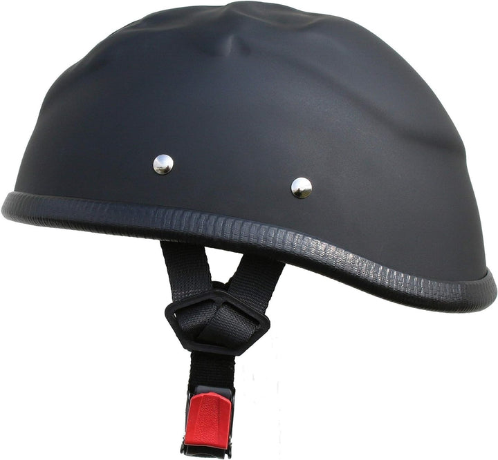 Chopperhelm Skull / Schädel 3D matt Schwarz Grösse: L 59/60cm B-Ware mit Kratzern, L 59/60cm