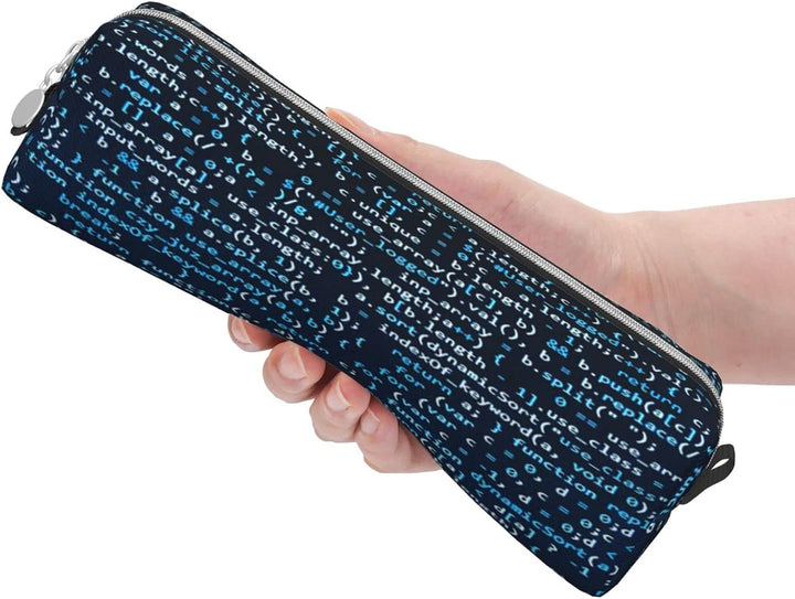 Federmäppchen Coole Codierung Code Federmappe Etui für Jungen Mädchen Grosse Schulsachen Federtasche