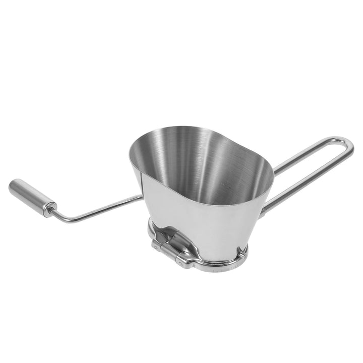 Kleiner mit Handkurbel aus Edelstahl Gemüseschneider für Frische Kräuter