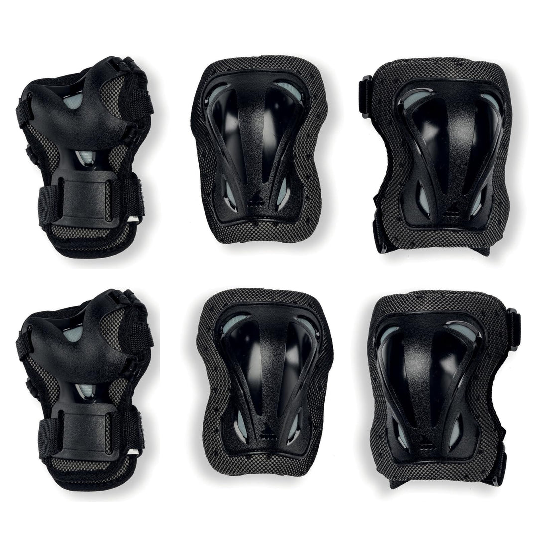 Rollerblade Unisex – Erwachsene Skate Gear 3 Beschützer XXXS Schwarz, XXXS Schwarz