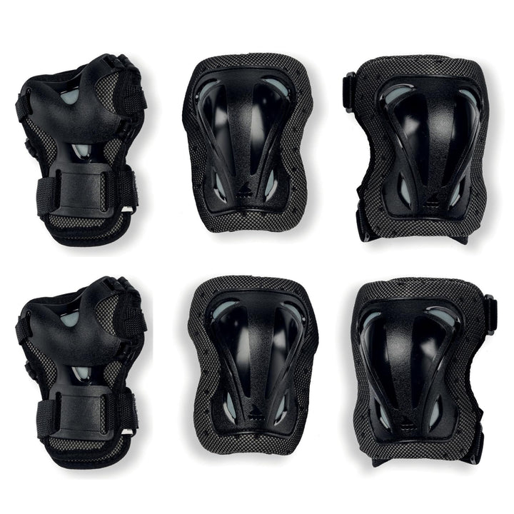 Rollerblade Unisex – Erwachsene Skate Gear 3 Beschützer XXXS Schwarz, XXXS Schwarz