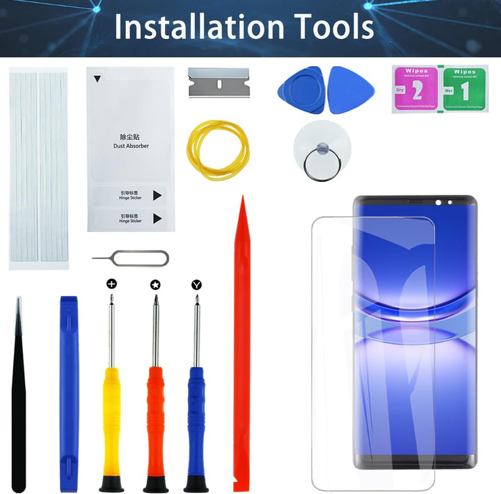 Display Bildschirm für Samsung Note8 N950F OLED Schwarz mit Rahmen Note8 Schwarz-Rahmen OLED, Note8