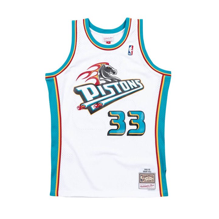 Mitchell &amp; Ness NBA Swingman Jersey 2.0 D. Pistons 1997-98 - G. Hill, S