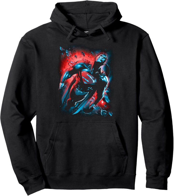Superman Red Sun Pullover Hoodie