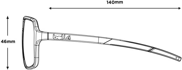 Bollé – Prime, Sonnenbrille, Unisex, Erwachsene Schwarz, Schwarz