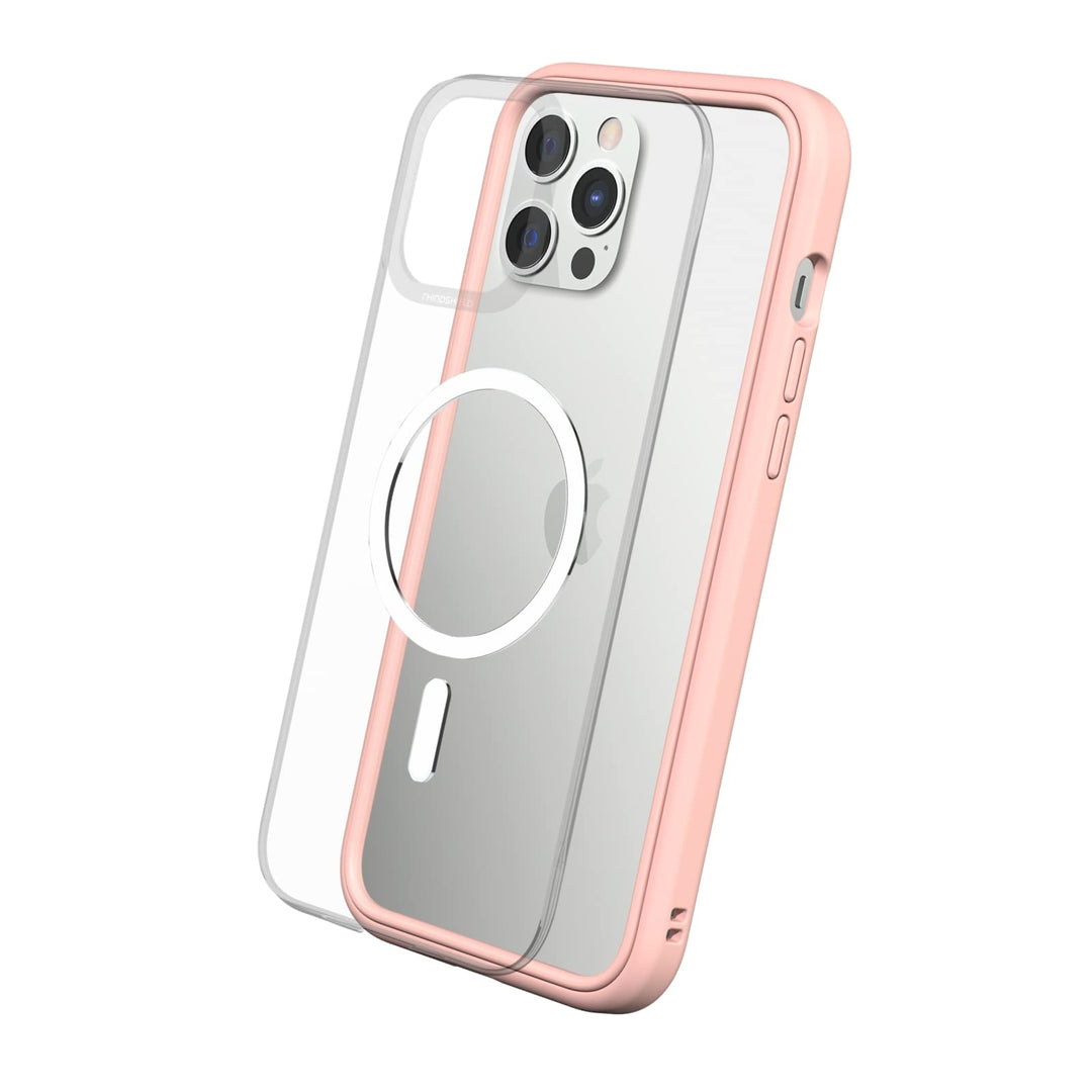 RhinoShield Modulares Case kompatibel mit MagSafe für [iPhone 12 Pro Max] | Mod NX - Überragender Ma