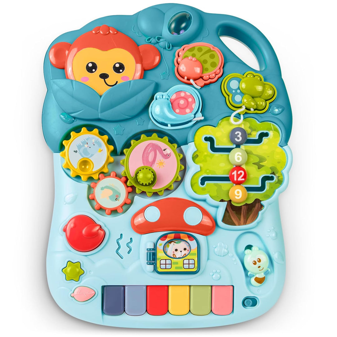 Ricokids Lauflernwagen Spieltisch für Kinder ab 18 Monaten - 5in1 - Laufwagen Laufhilfe - Klavier Mu