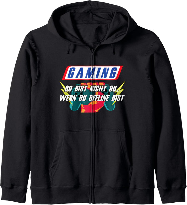 Gaming - Du bist nicht du wenn du OFFLINE bist Kapuzenjacke