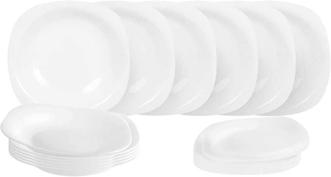 Parma Bormioli Tellerservice für 6 Personen, 18 Teile