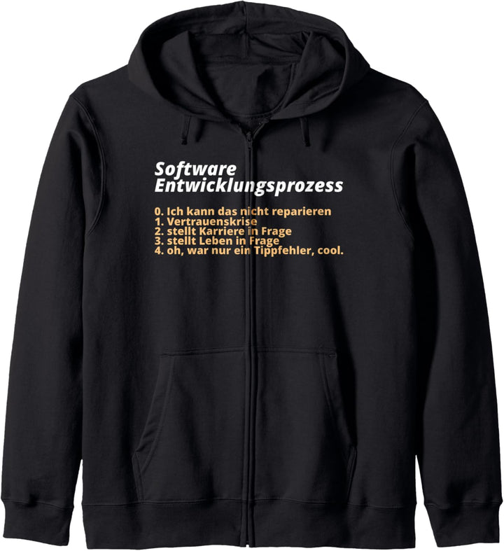 Programmierer Witz Admin Informatiker Informatik Software Kapuzenjacke