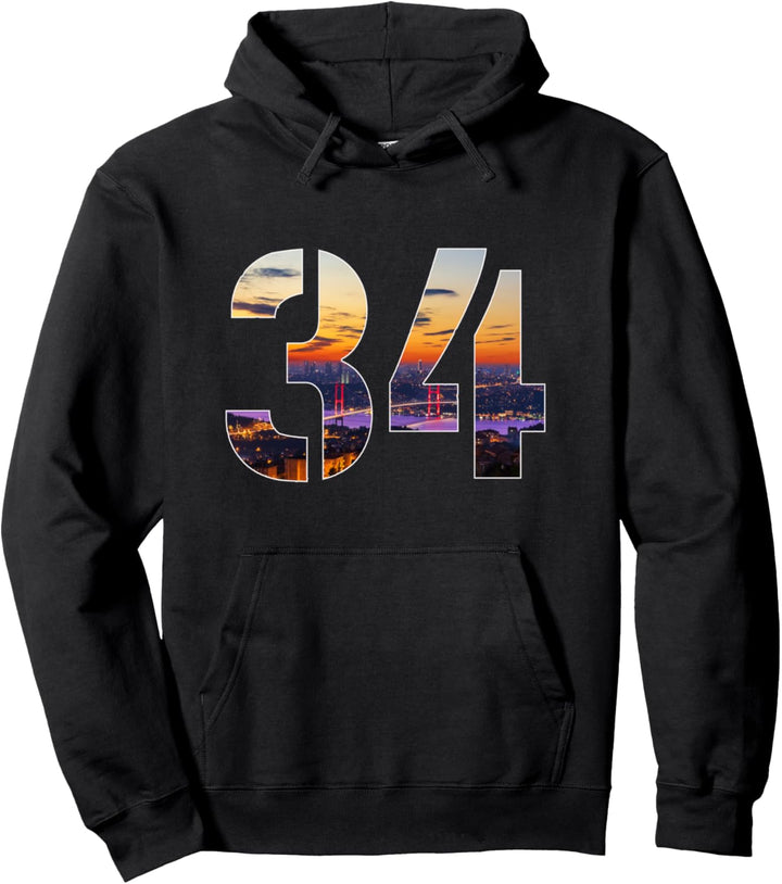 Türkei Istanbul Slyline 34 Türkei Pullover Hoodie