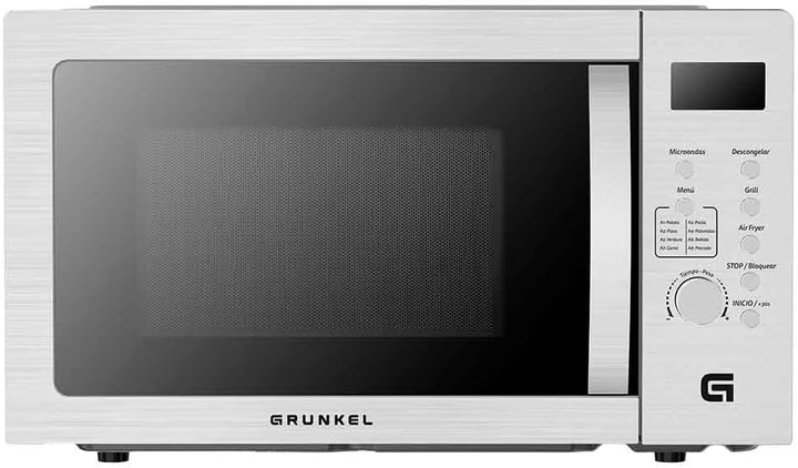 Grunkel MW-28AIRFRYER Mikrowelle mit Grill und Airfryer, 28 l und 3 Funktionen, Mikrowelle 900 W, Gr