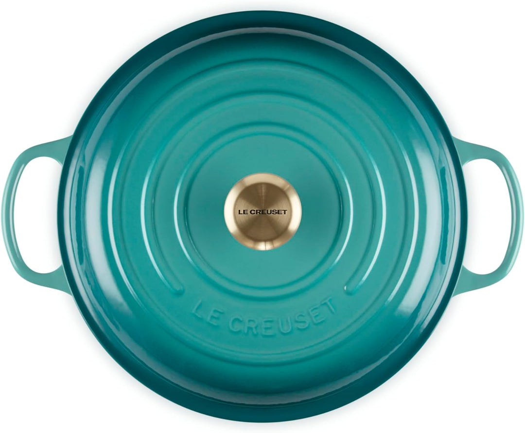 Le Creuset Emaillierter Gusseisen-Bräter, rund, 3,5 qt, Riviera Riviera 3,5 l, Riviera 3,5 l