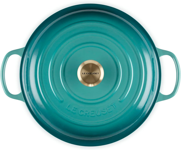 Le Creuset Emaillierter Gusseisen-Bräter, rund, 3,5 qt, Riviera Riviera 3,5 l, Riviera 3,5 l