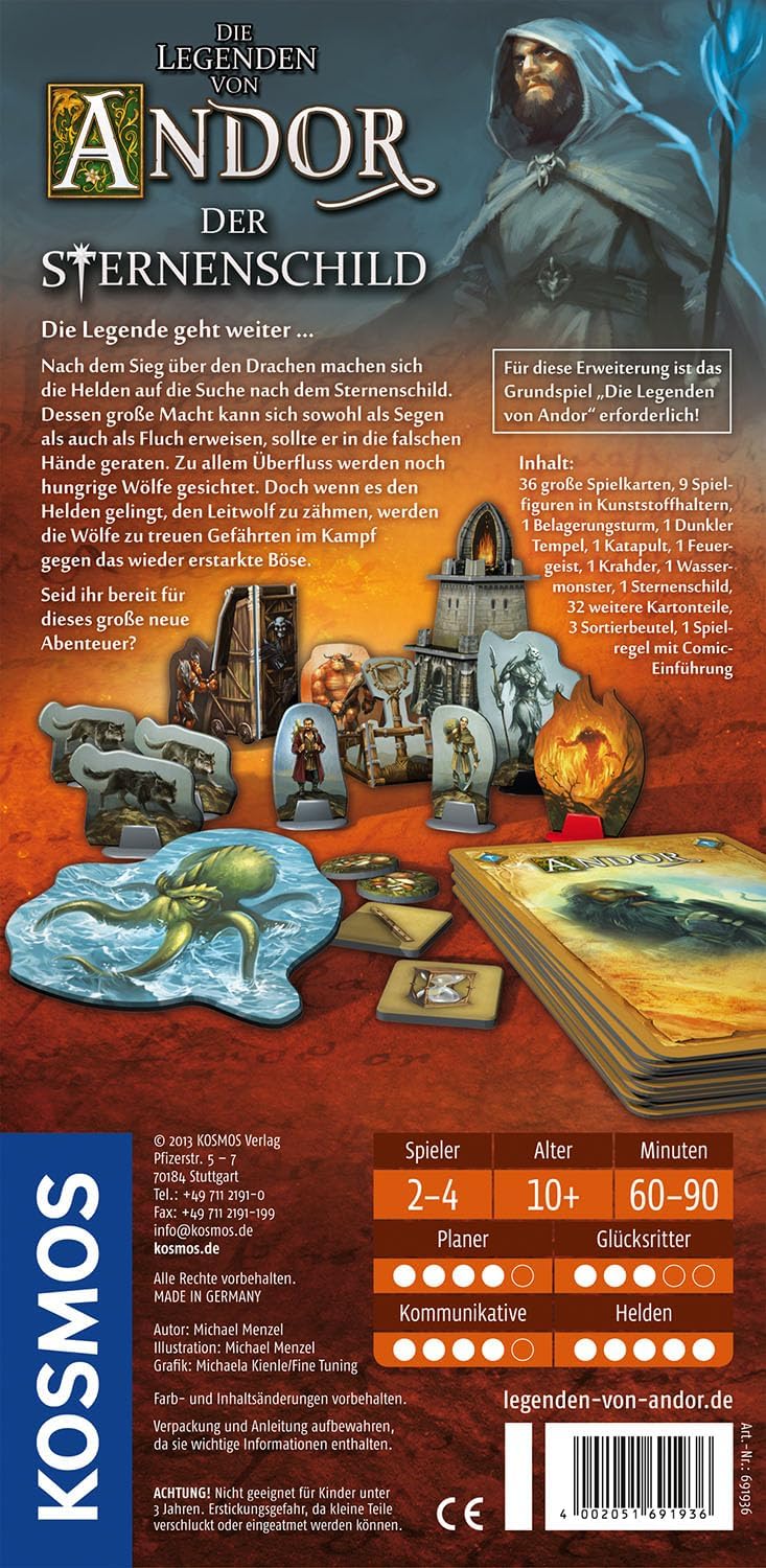 KOSMOS Die Legenden von Andor - Der Sternenschild Erweiterung Der Sternenschild, Erweiterung Der Ste