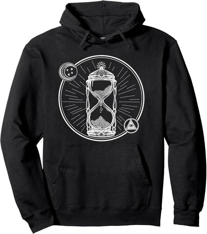 Time Moon Sun Tarot Print Blackcraft Kleidung Geschenk Pullover Hoodie