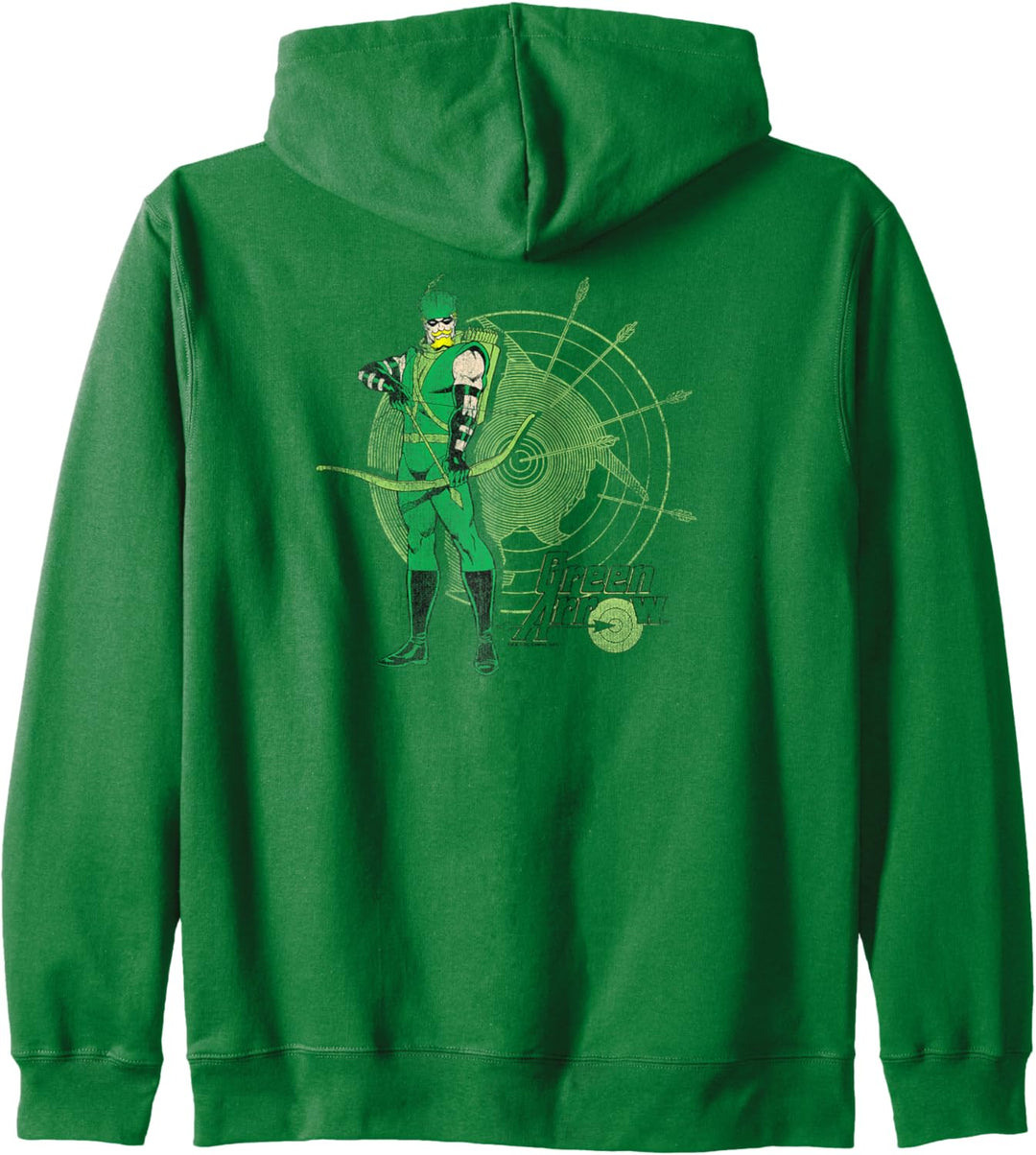 Justice League Green Arrow Bullseye Target Kapuzenjacke