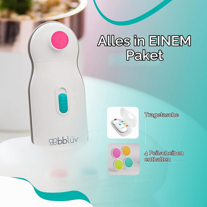 Bblüv Trimö Elektrische Nagelfeile, 1er Pack (1 x 216