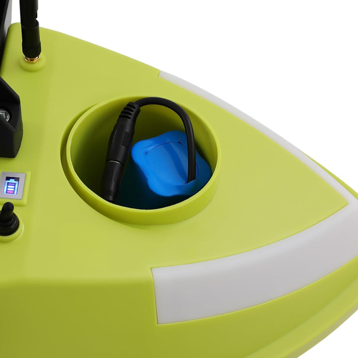 600M Fernbedienung Fischköderboot, GPS Futterboot Köderboot Angelzubehör 2kg Beladung Fischköder Boo