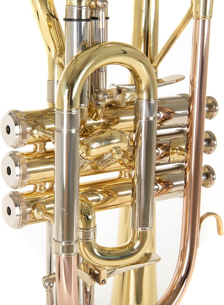 Roy Benson Bb Kornett MOD.CR-302 lackiert, inkl. Etui, kupfer, CR-302