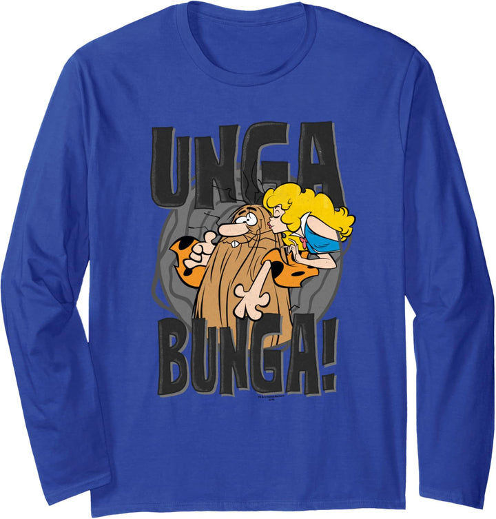 Captain Caveman Unga Bunga Langarmshirt