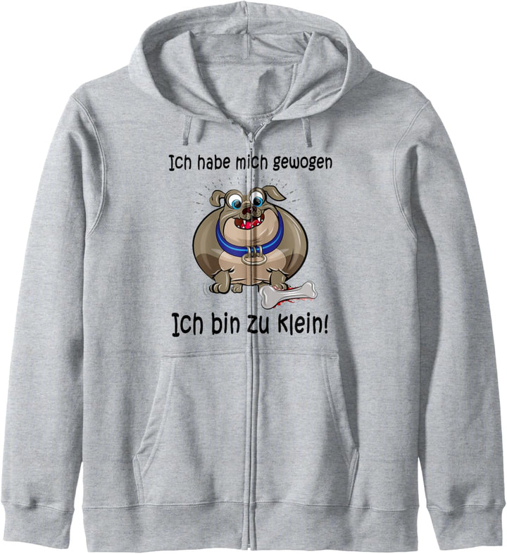 Ich hab mich gewogen - lustiges Diät Kapuzenjacke