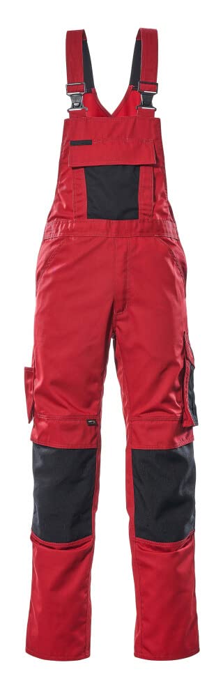 Mascot Latzhose Augsburg, 1 Stück, Grösse L, 82 cm, C42, rot / schwarz, 12169-442-0209-82C42, 42