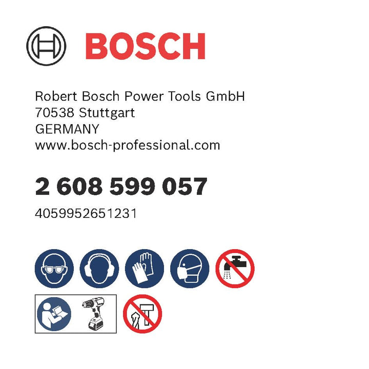 Bosch 1x PRO Ceramic Bohrer-Set für Bohrmaschinen/Schrauber, zylindrischer Schaft (für Fliesen, Hart