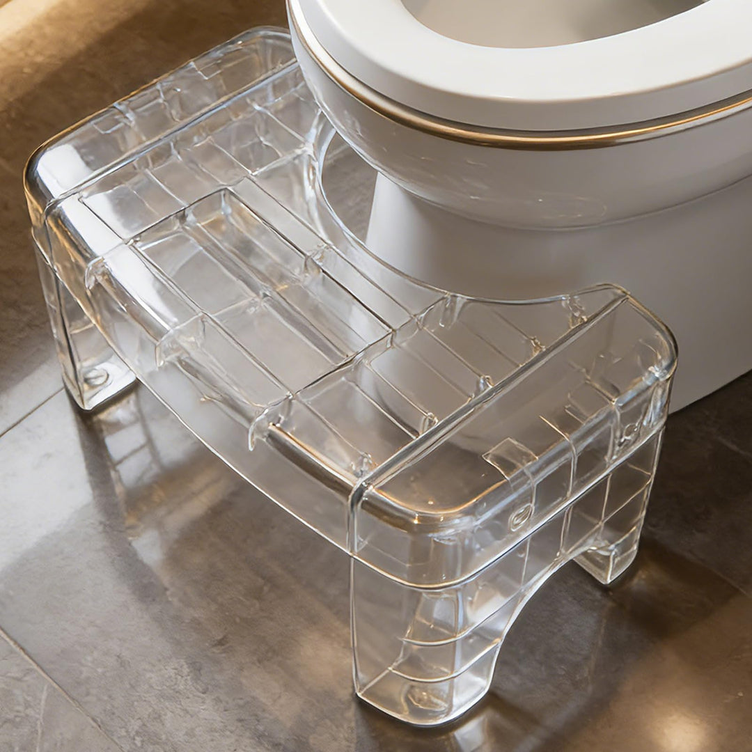 Toilettenhocker Erwachsene, Abnehmbar WC Hocker Erwachsener 17.5 cm Höhe, rutschfest Squatty Potty r