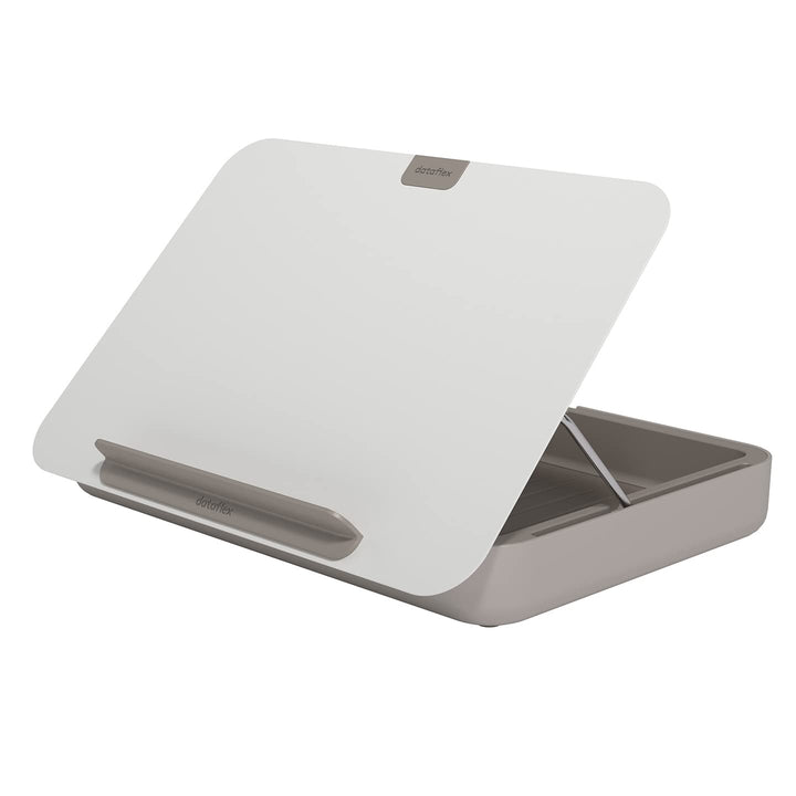 Dataflex Bento® Ergonomische Toolbox 900 Weiss - Laptop-Halter, Tablet-Halter, Dokumentenhalter, Auf